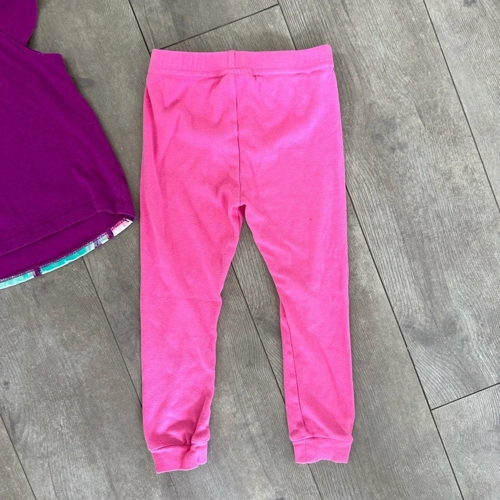 Disney Little Mermaid Ariel Shirt & Peppa Pig Pants 2T Girls